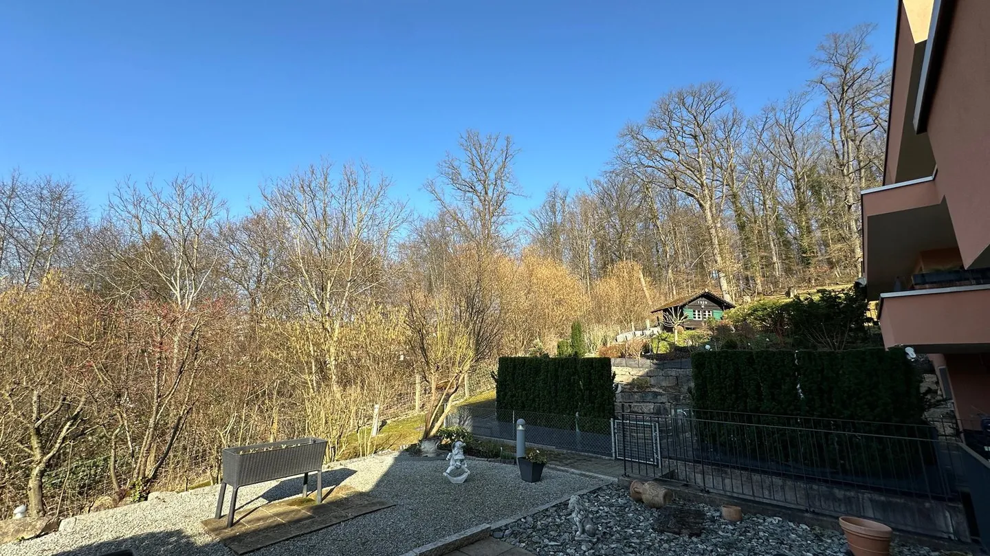 Moderne 4.5-Zimmer-Wohnung mit Garten und Garage in Oberwil - Foto 3 von 9