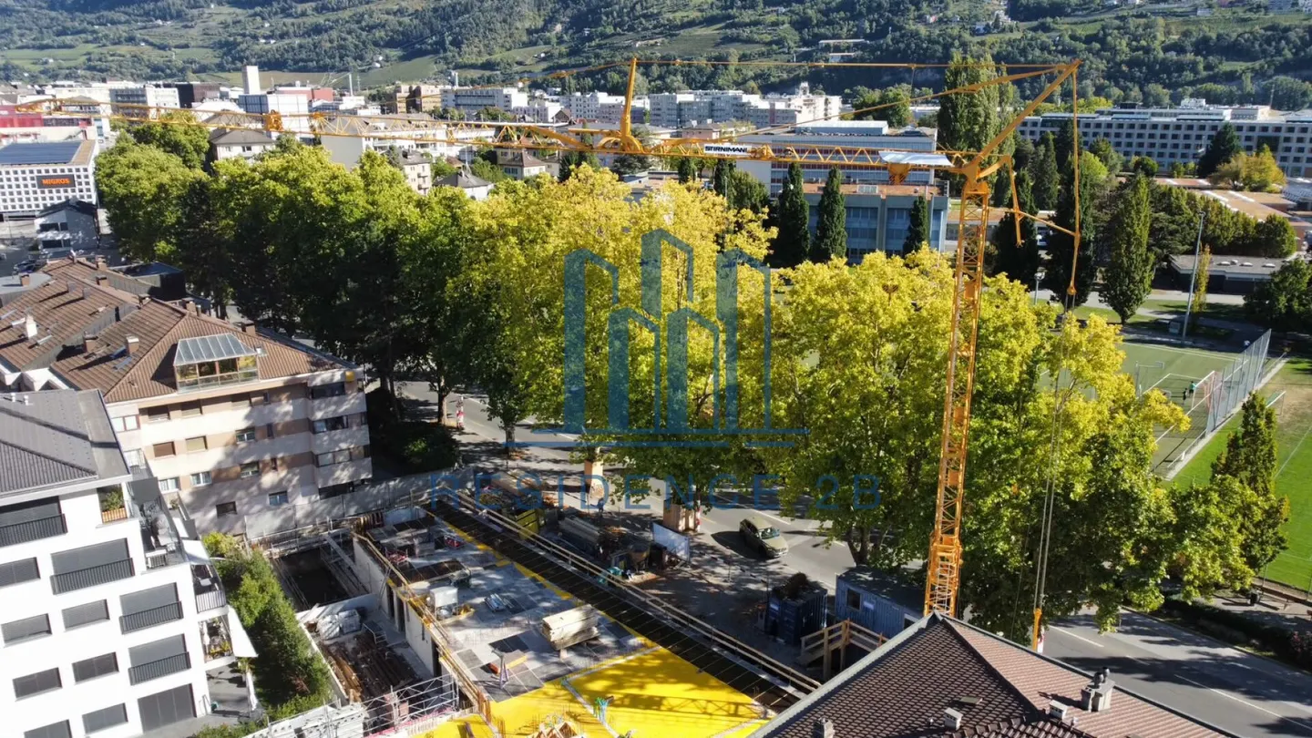 Zeitgemäße Attikawohnung in Sion - Foto 8 von 8