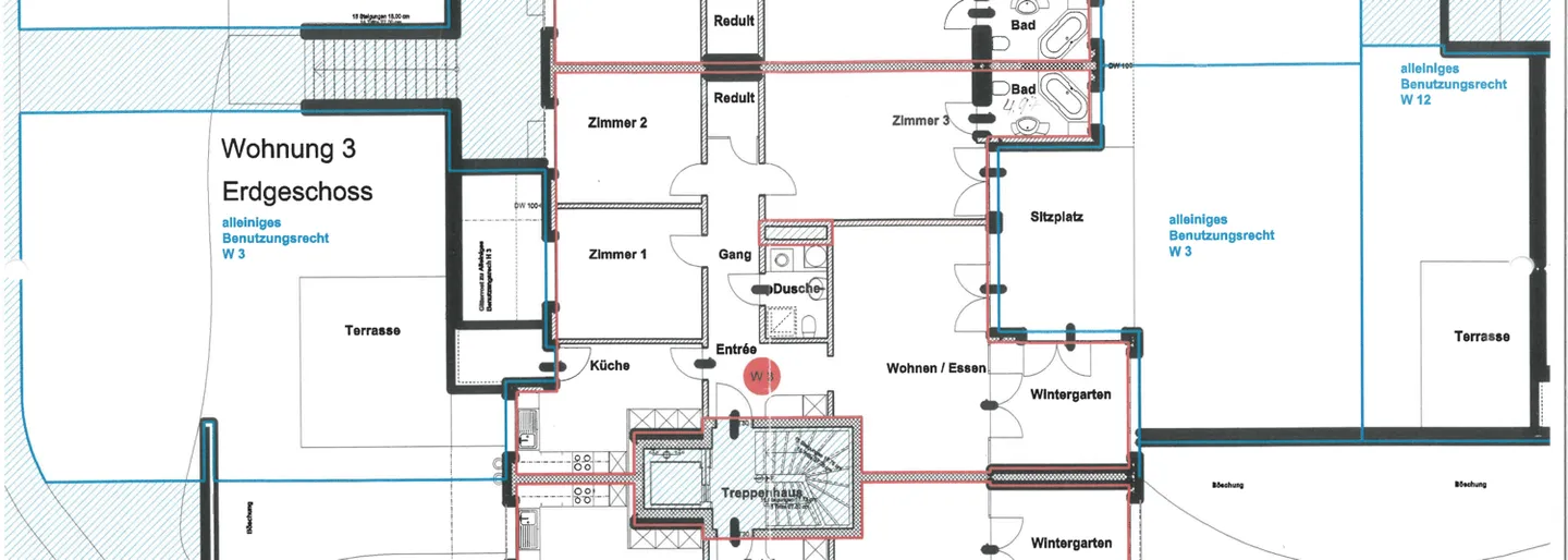 Moderne 4.5-Zimmer-Wohnung mit Garten und Garage in Oberwil - Foto 9 von 9