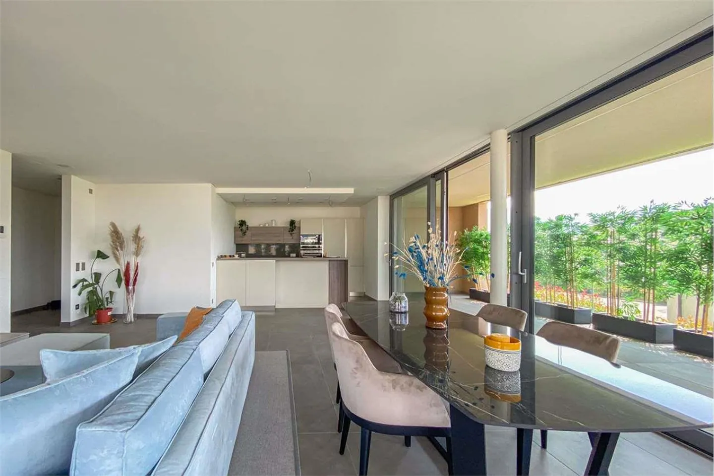 Comano: modern 3.5 room luxury apartment with large terrace - Photo 3 of 10