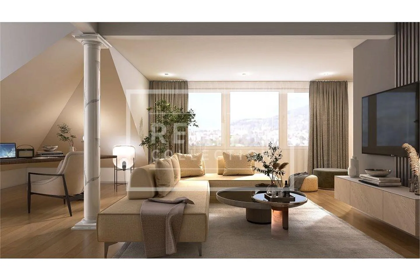 Luxuriöses Penthouse in der Villa Balli - Foto 6 von 13