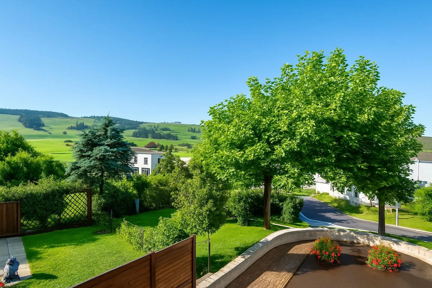 Well-kept 4.5-room apartment with balcony/seating area and Gubel view - Photo 1 of 5