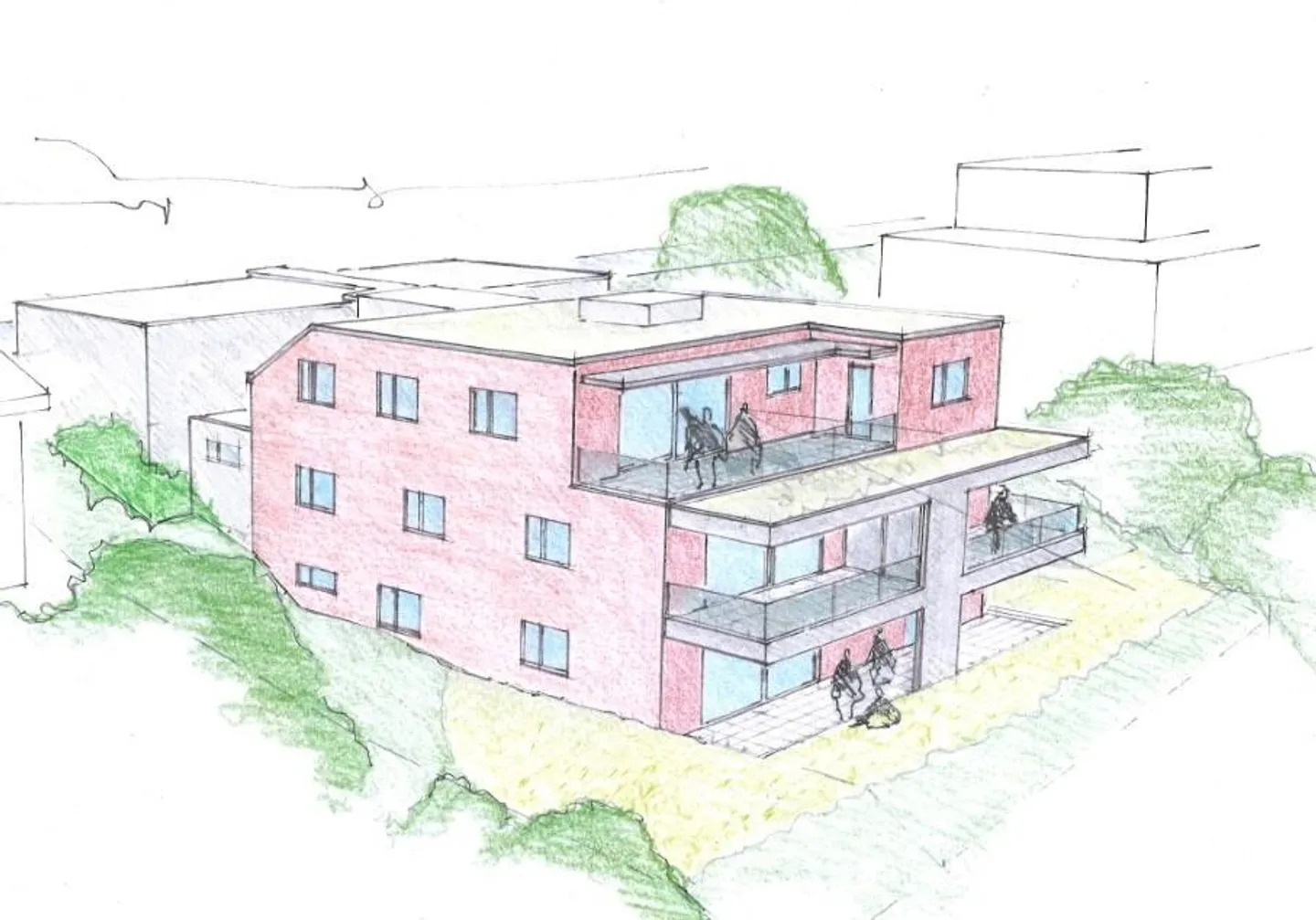 Geniale appartamento con terrazza di 5,5 stanze con cantina/lavaggio allo stesso piano - Foto 1 di 2