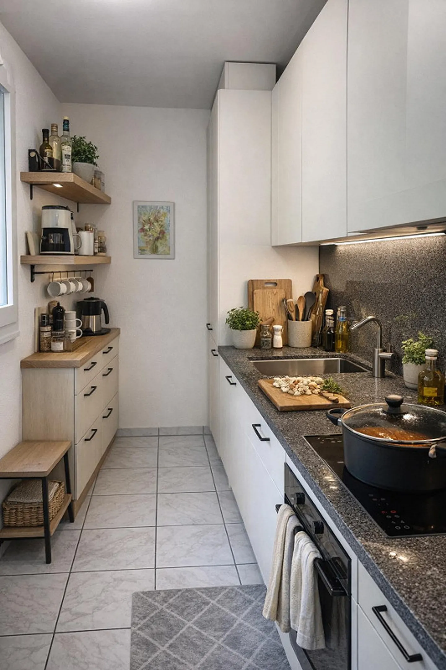 Well-kept 4.5-room apartment with balcony/seating area and Gubel view - Photo 5 of 5