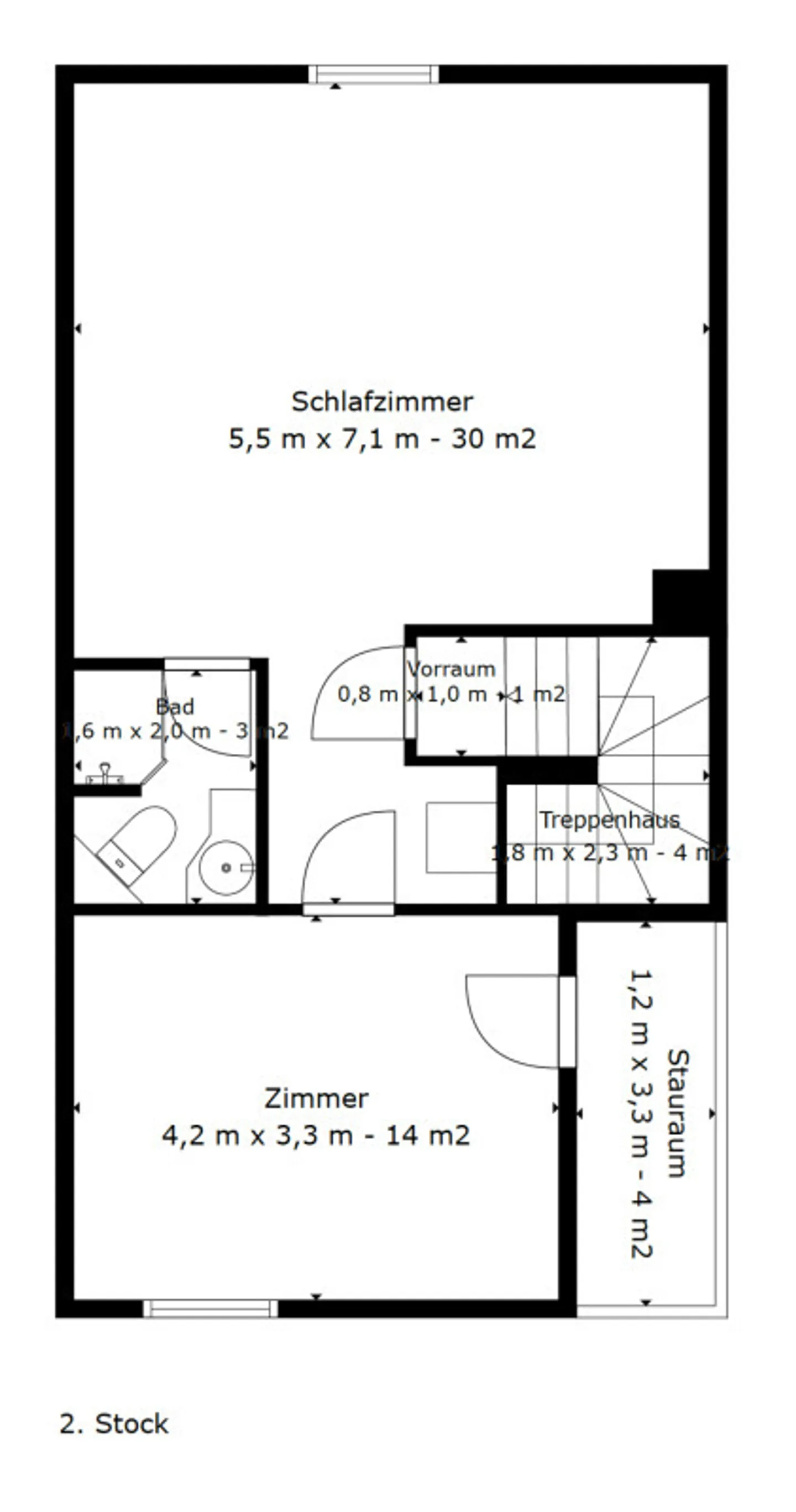 Charmantes Reihenhaus in Forch - Foto 17 von 18