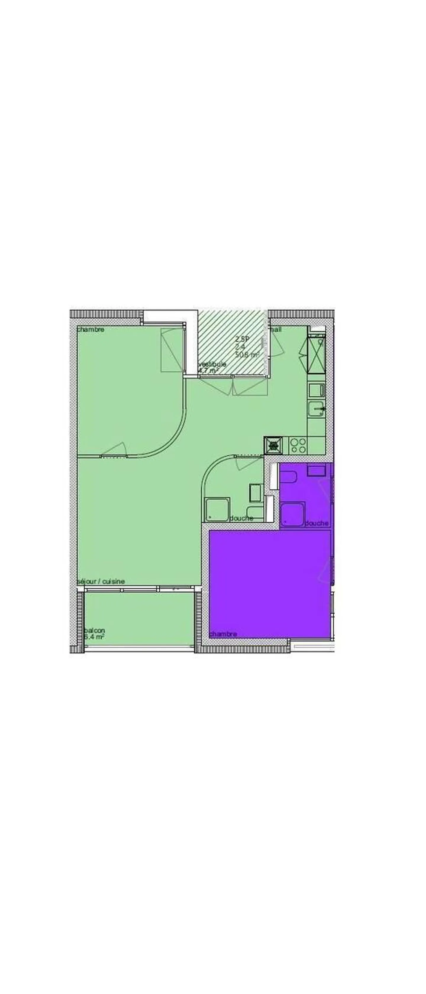 Nouvelle promotion "Silo Renaissance" - appartement neuf de 2.5 pièces avec balcon - Photo 7 sur 12