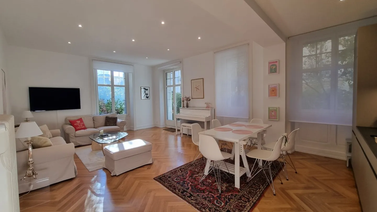 Avenue des Alpes 4 - 1006 Losanna - 4.5 stanze al piano giardino - Foto 9 di 13