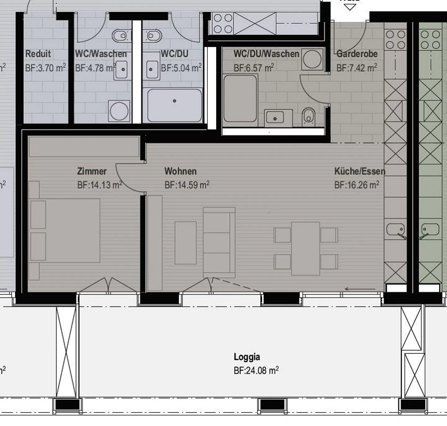 Newly built apartment - Photo 11 of 12