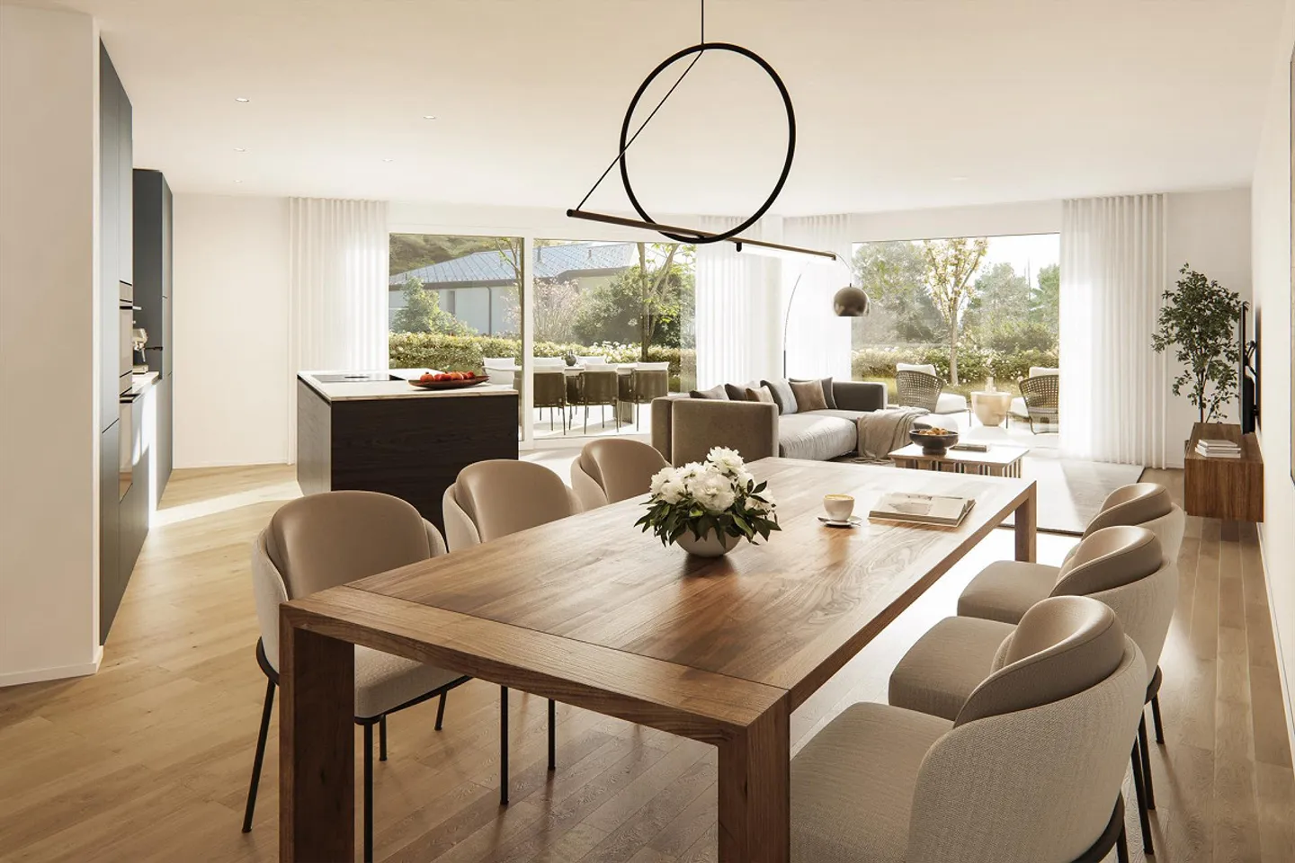 Appartamento 3.5 locali nel progetto di nuova costruzione "Komorebi" - Foto 1 di 4