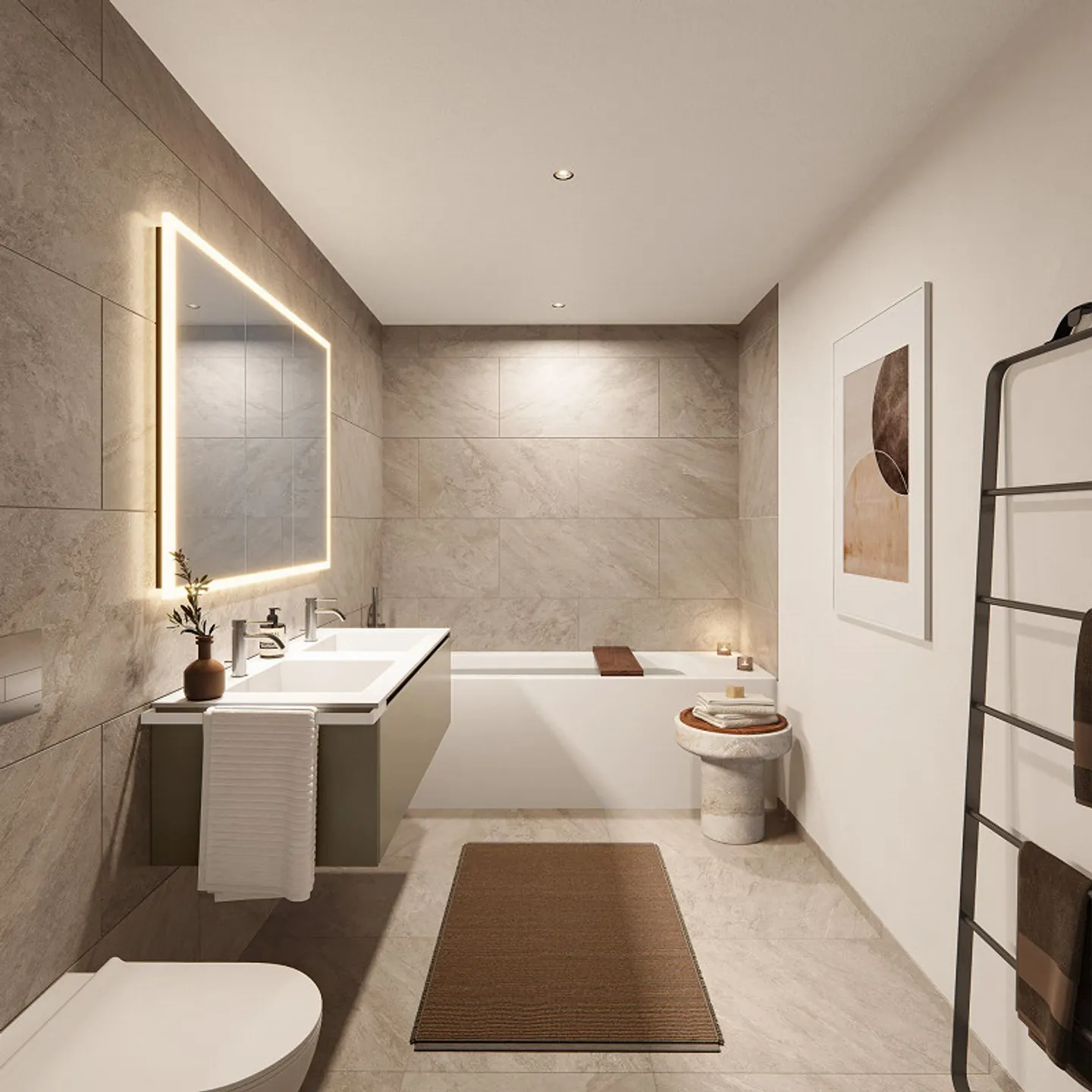 Appartamento 3.5 locali nel progetto di nuova costruzione "Komorebi" - Foto 2 di 4