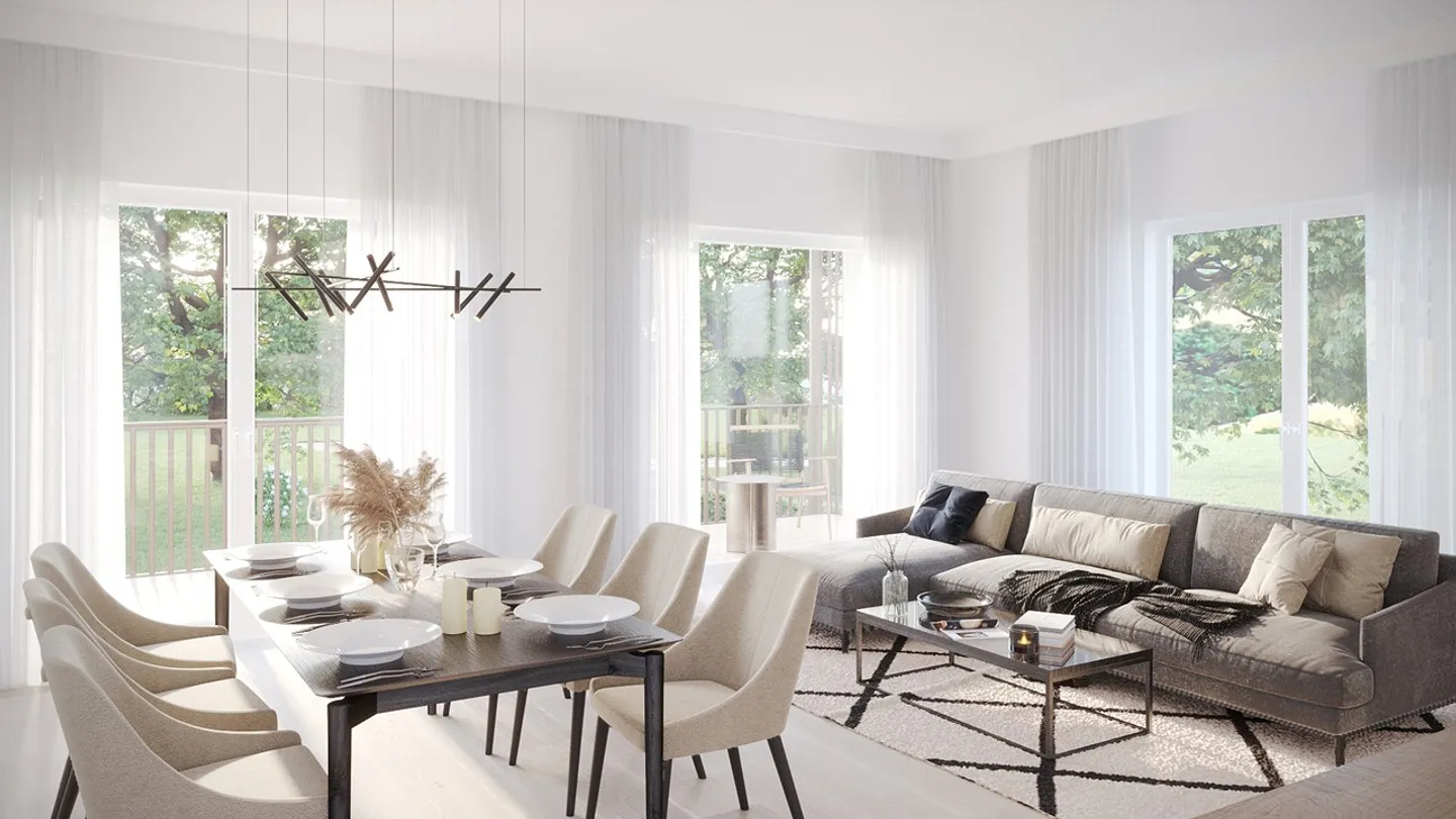 «La Bergerie - Lot 10 - 4.5 Zimmerwohnung mit Balkon» - Foto 10 di 13