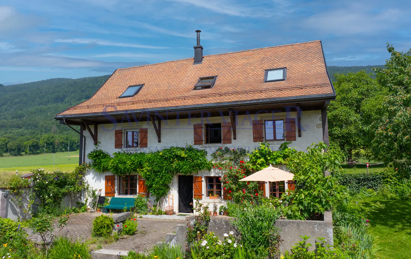 Mollens, Charmantes Haus - Besetzte Leibrente - Foto 4 von 13