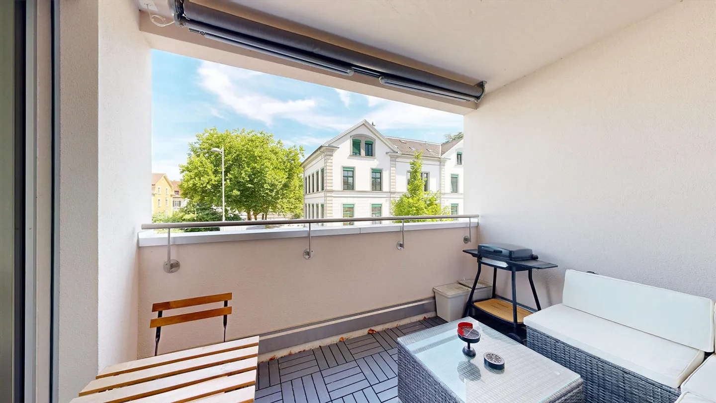 Modernes Apartment mit Balkon - Foto 7 von 8