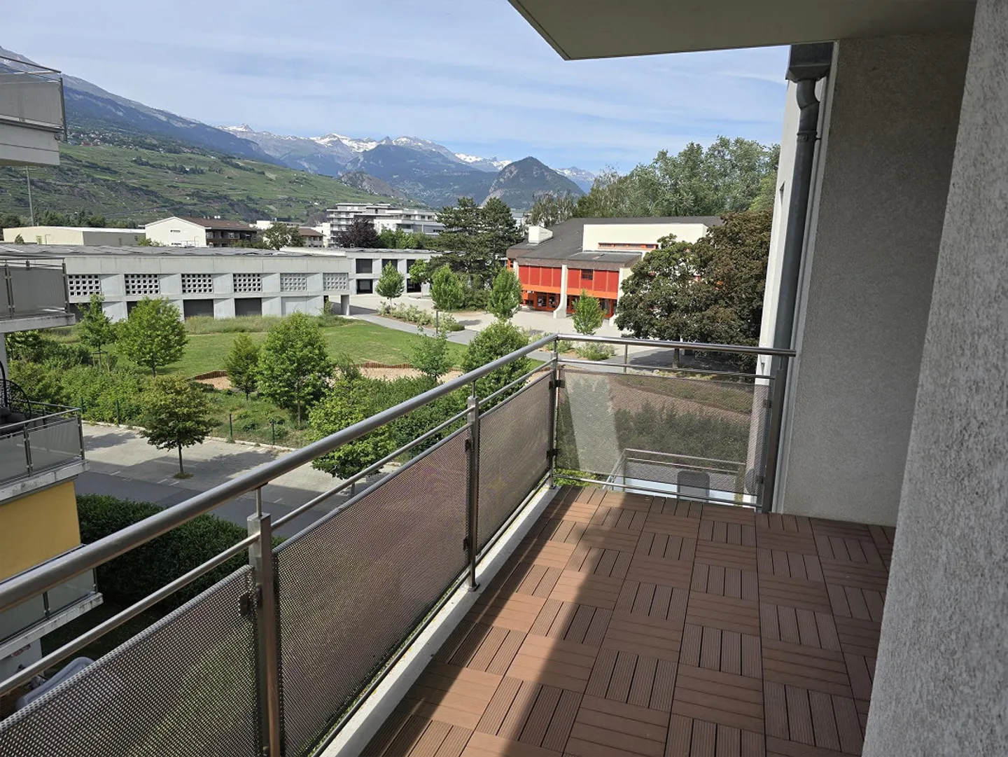 Sehr schöne 4,5-Zimmer-Wohnung in Sion-Champsec - Foto 29 von 30