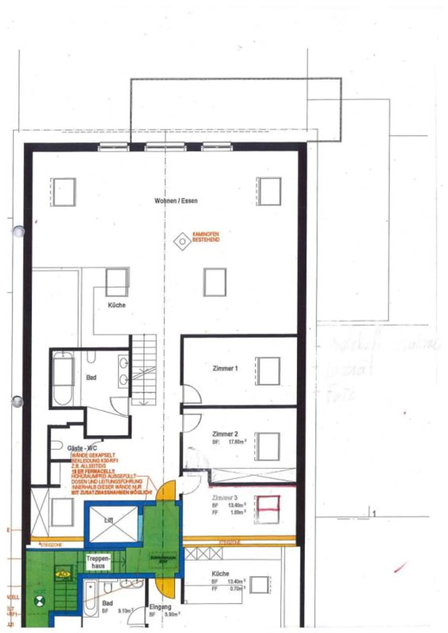 Appartement en attique spacieux de 178m2! - Photo 13 sur 14