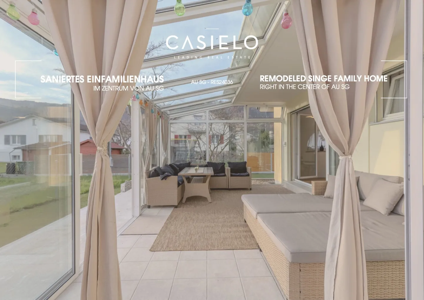 Casa unifamiliare ristrutturata nel centro di Au - Foto 1 di 22