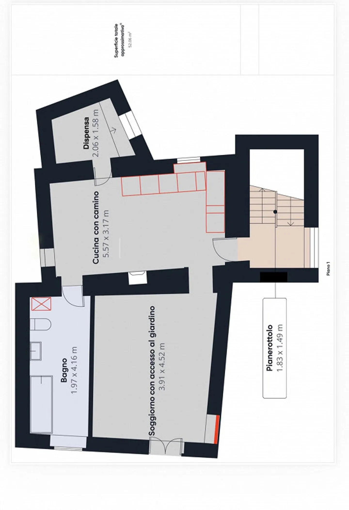 Renoviertes Haus mit 5 Zimmern, Garten und privatem Parkplatz - Foto 11 von 11