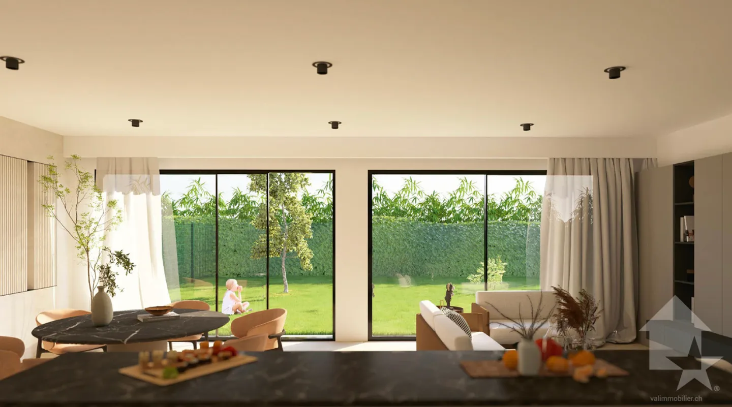 Moderne Doppelhaushälfte mit 4,5 Zimmern in ruhiger Lage - Foto 2 von 11