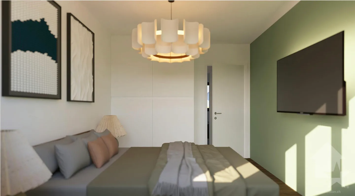 Moderne Doppelhaushälfte mit 4,5 Zimmern in ruhiger Lage - Foto 8 von 11