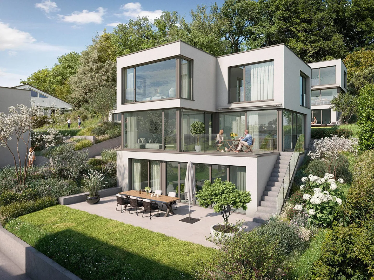 Detached single-family house with garden in Münchenstein (House 5) - Photo 1 of 5