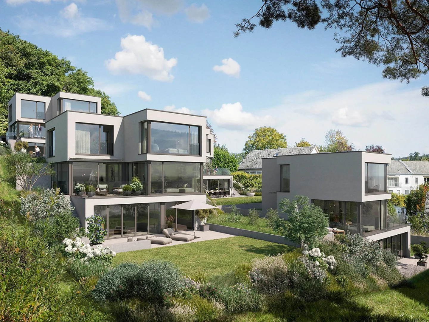 Detached single-family house with garden in Münchenstein (House 5) - Photo 2 of 5
