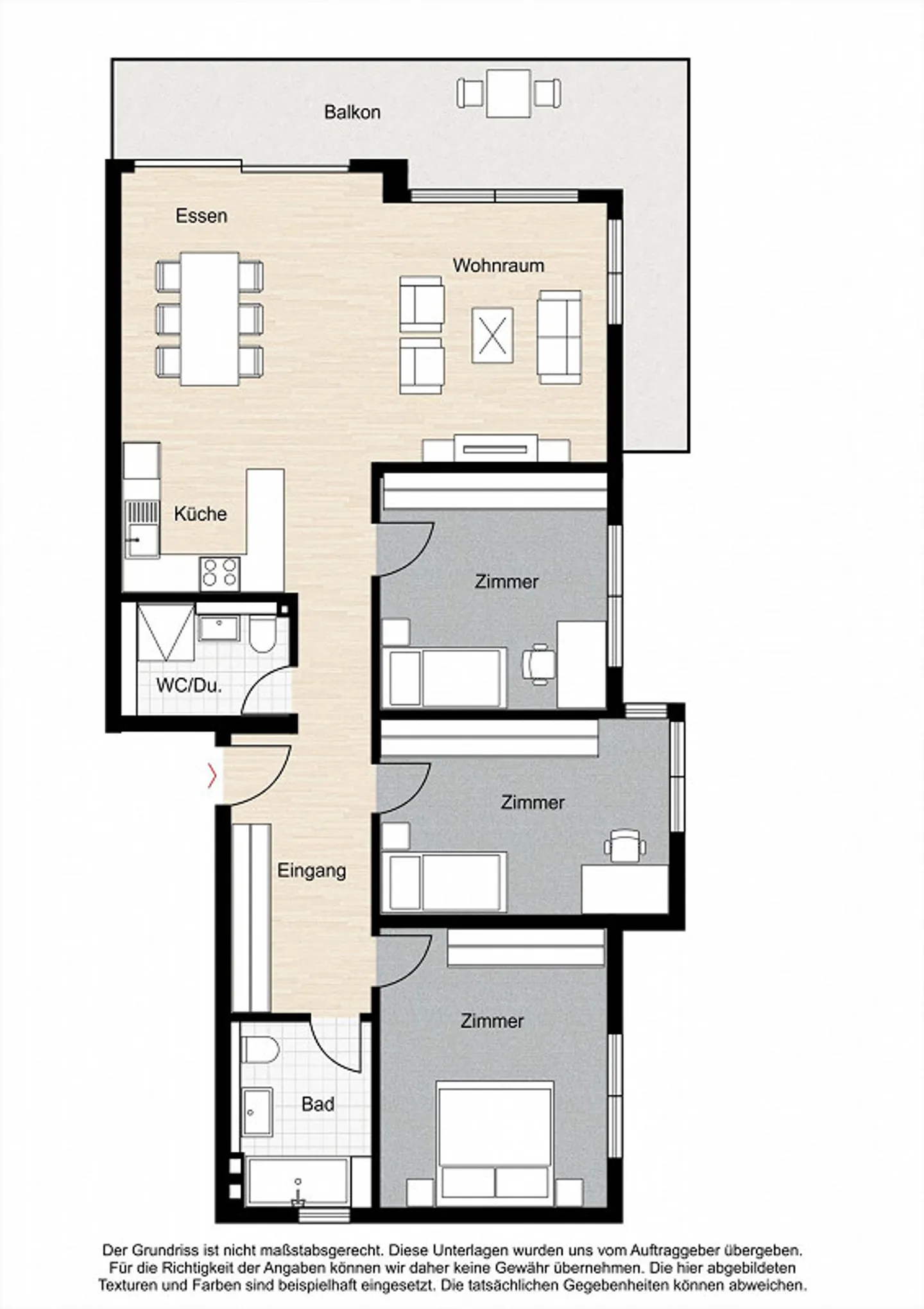 Top 4½-Room Apartment in Täsch - The Gateway to Zermatt - Photo 11 of 12