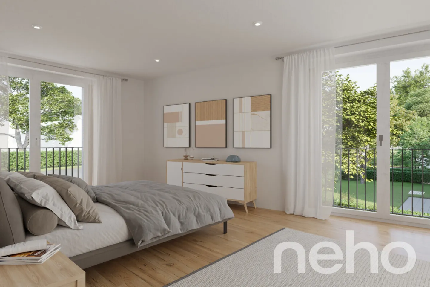 Appartement en construction au coeur de Chavannes-de-Bogis ! - Photo 8 sur 13