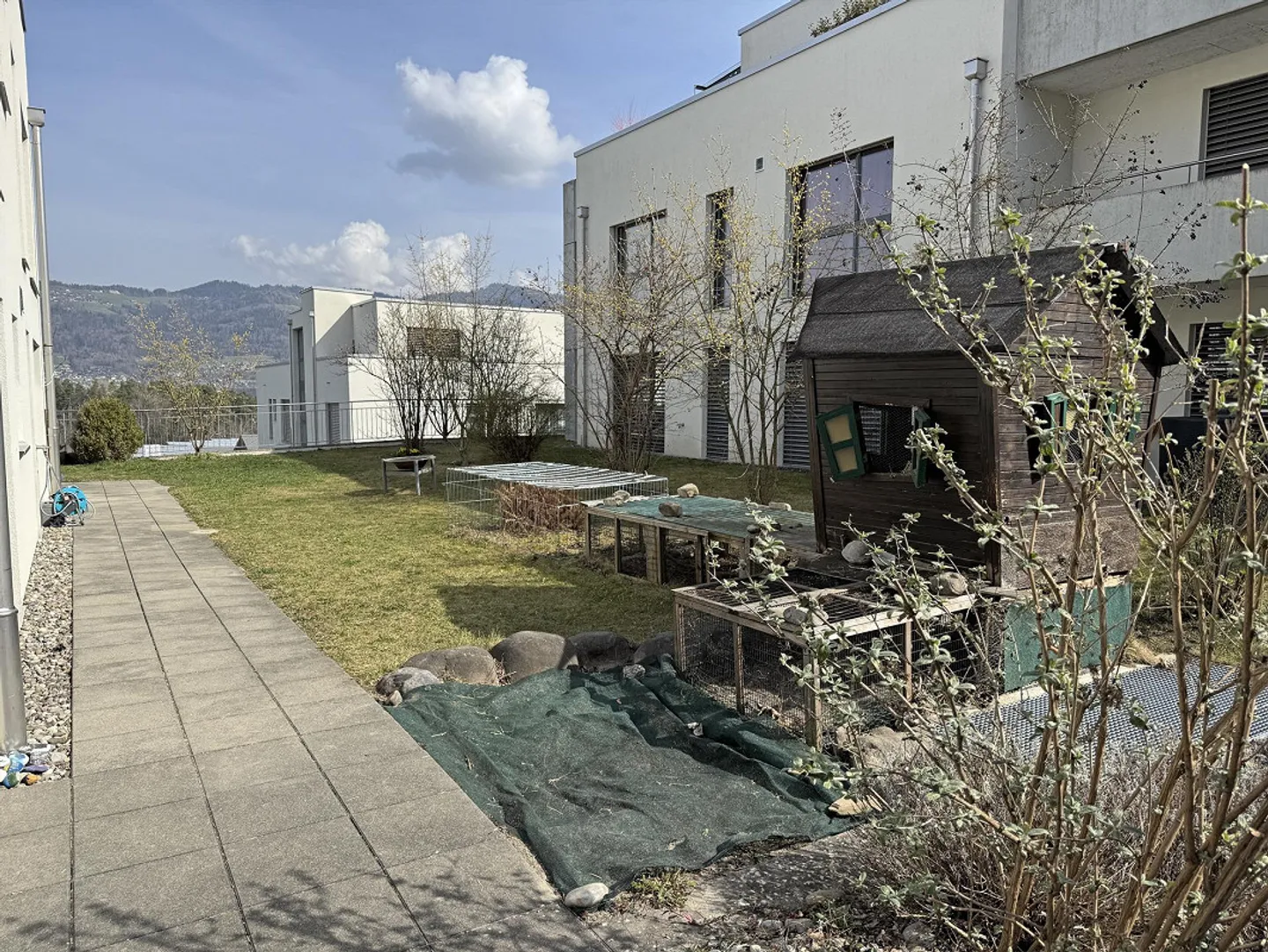 4.5-room garden apartment with craft room and parking space - Photo 12 of 30