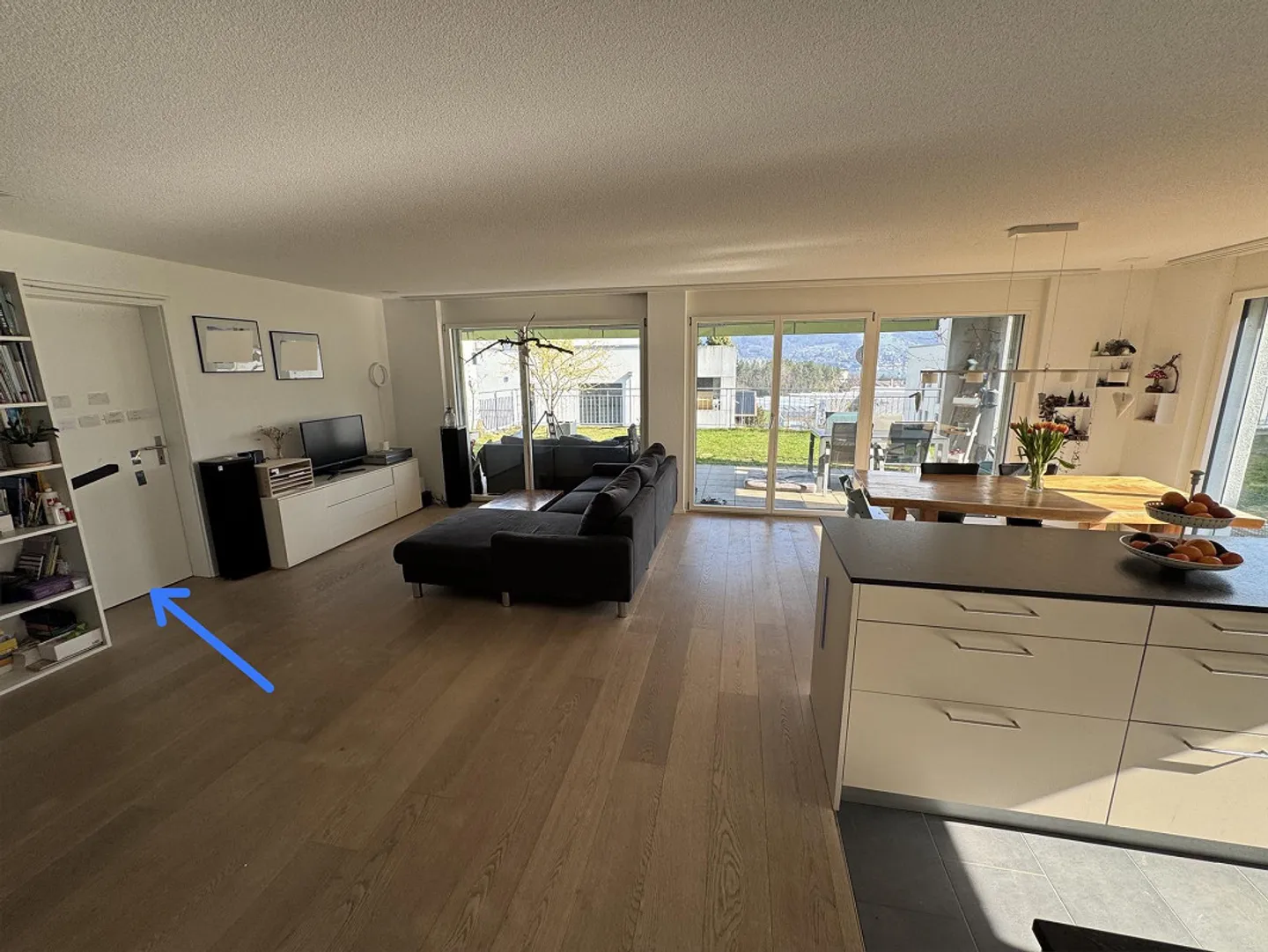 4.5-room garden apartment with craft room and parking space - Photo 17 of 30