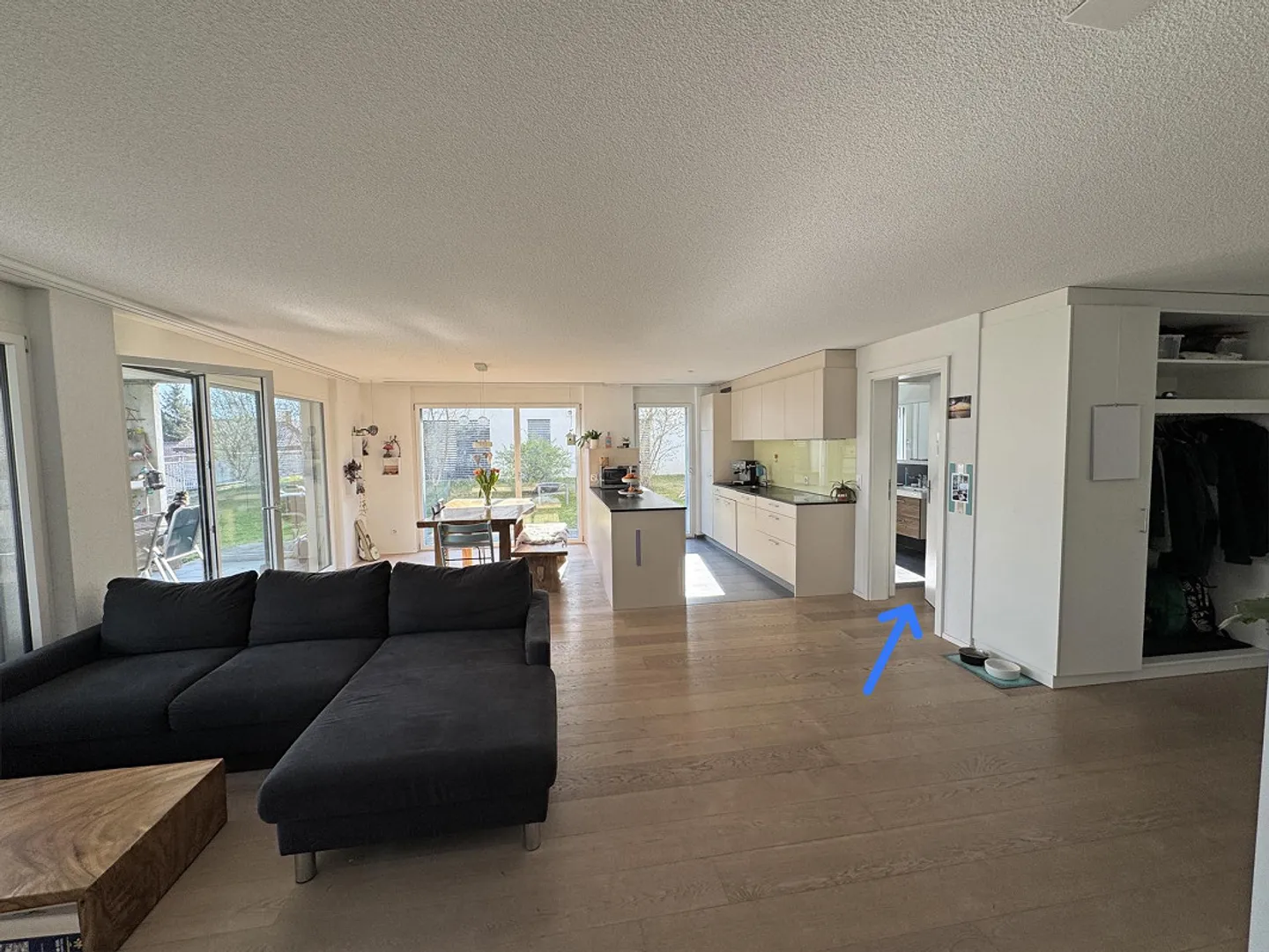 4.5-room garden apartment with craft room and parking space - Photo 19 of 30