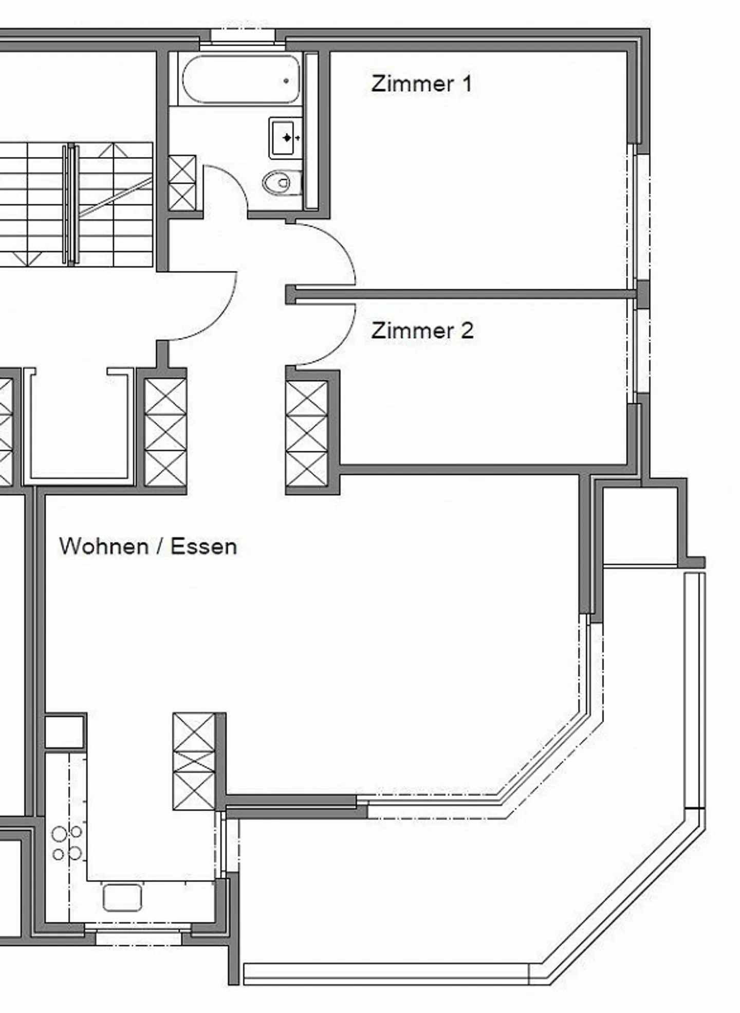 Charmante Wohnung mit Balkon - Foto 12 von 12