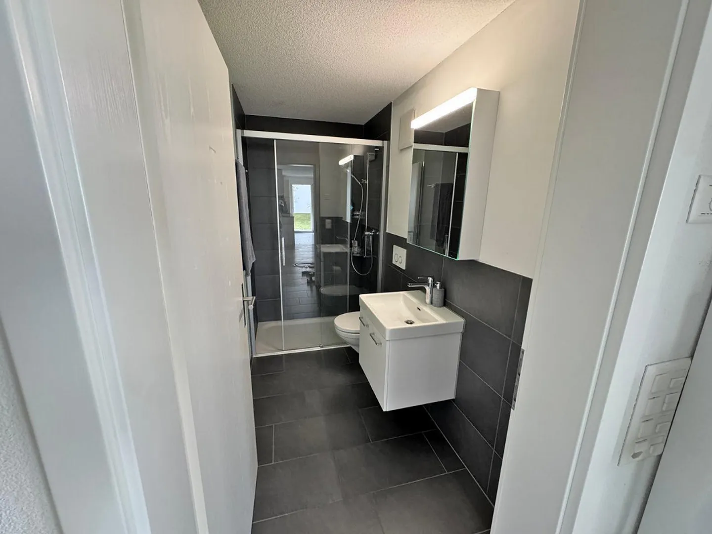 4.5-room garden apartment with craft room and parking space - Photo 25 of 30