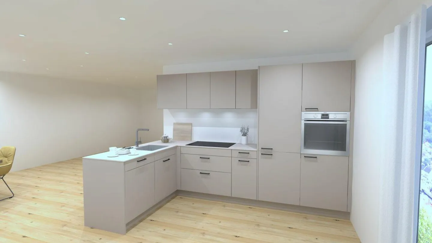 Nuovo appartamento di 3,5 stanze con terrazza soleggiata! - Foto 7 di 10