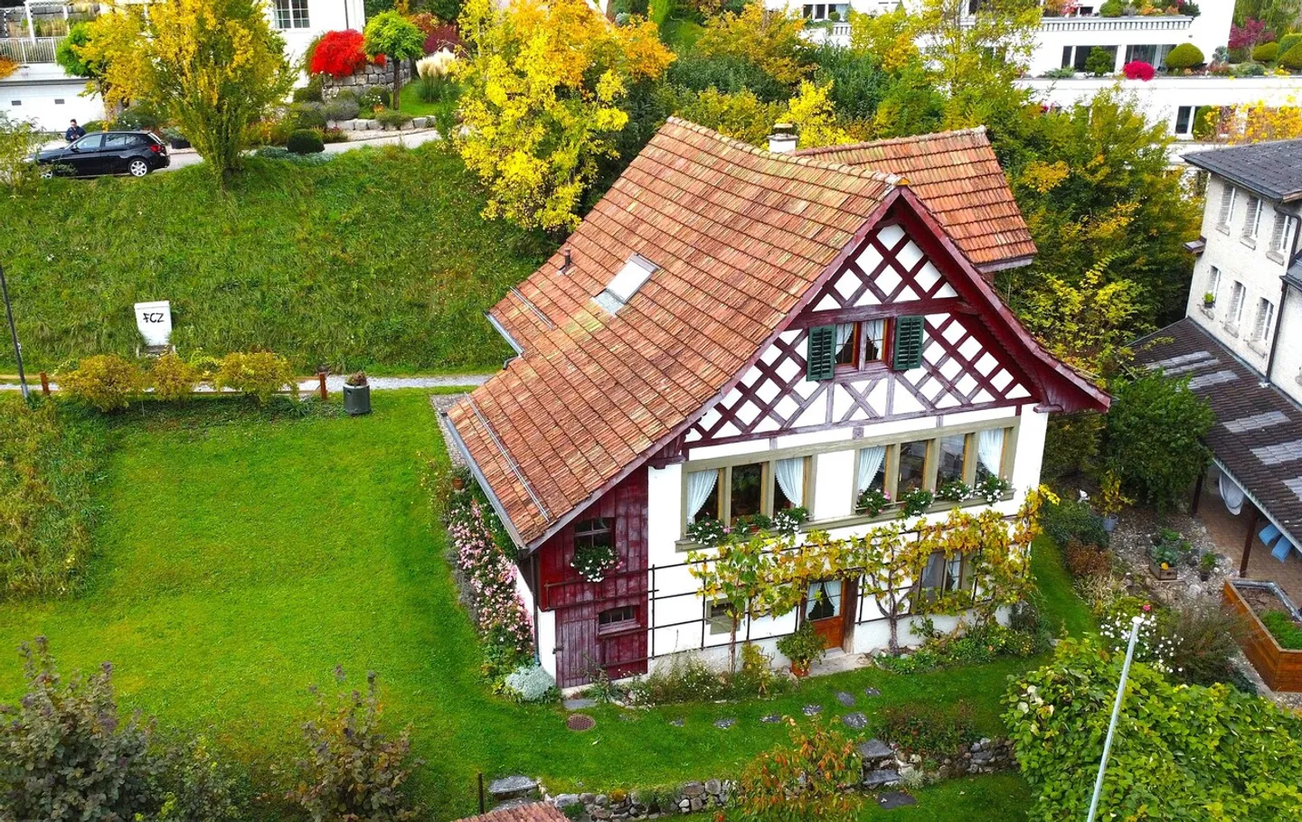 Riegelhaus mit Geschichte - Photo 1 sur 20