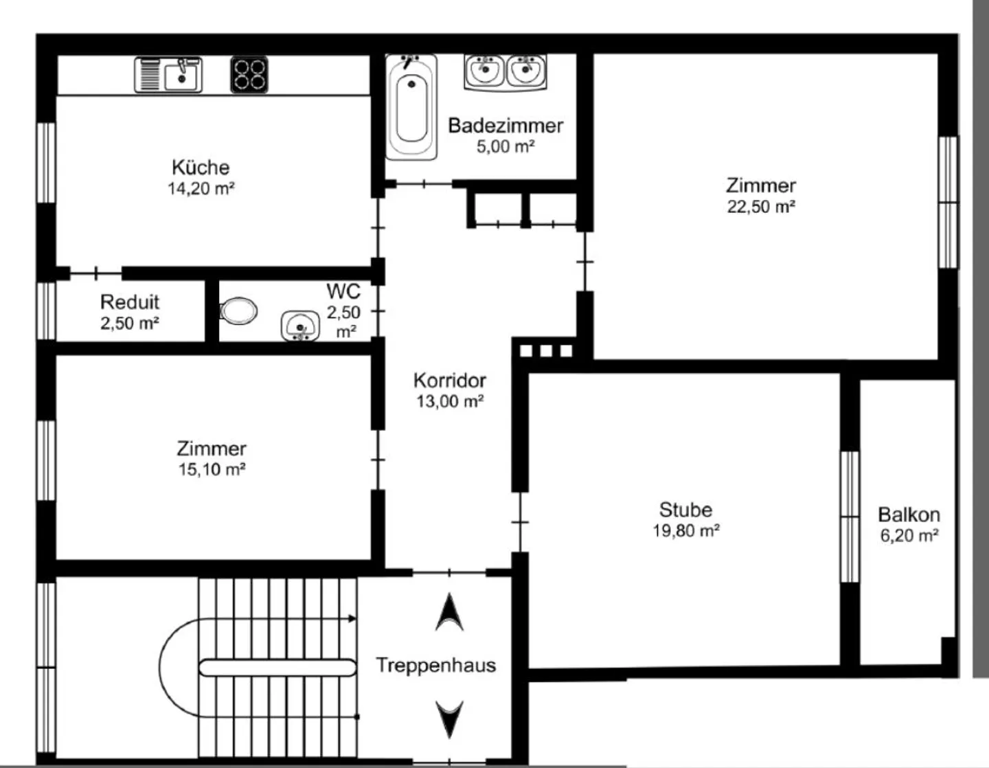 Charmante Wohnung in Zürich - Foto 9 von 10