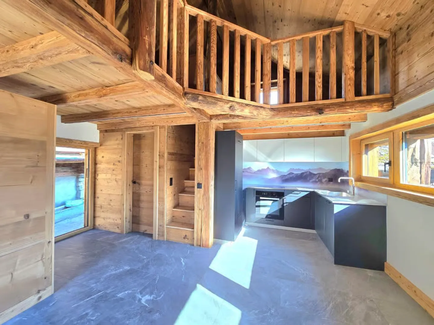 Stunning renovated barn in Mase with terraces, view and parking space (Val d'Hére) - Photo 1 of 13