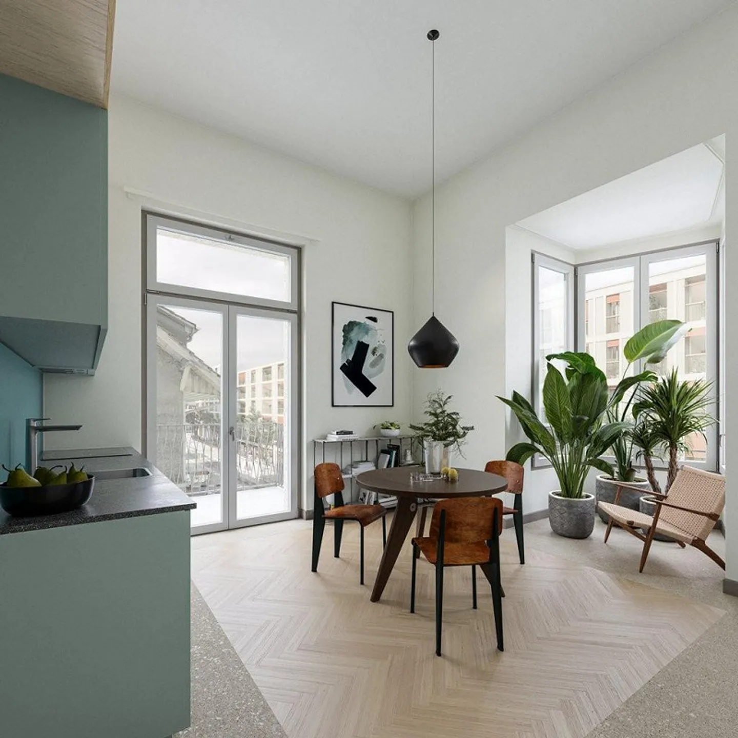 1.5-room apartment in the blossoming Mattenhof district - Photo 5 of 5