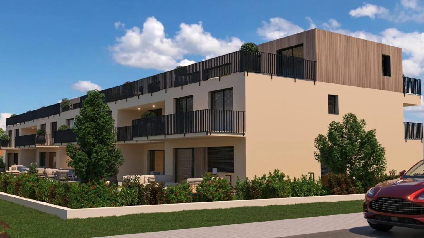 Appartement de jardin moderne de 5,5 pièces avec chambre principale, salle de bain attenante, ... - Photo 21 sur 29