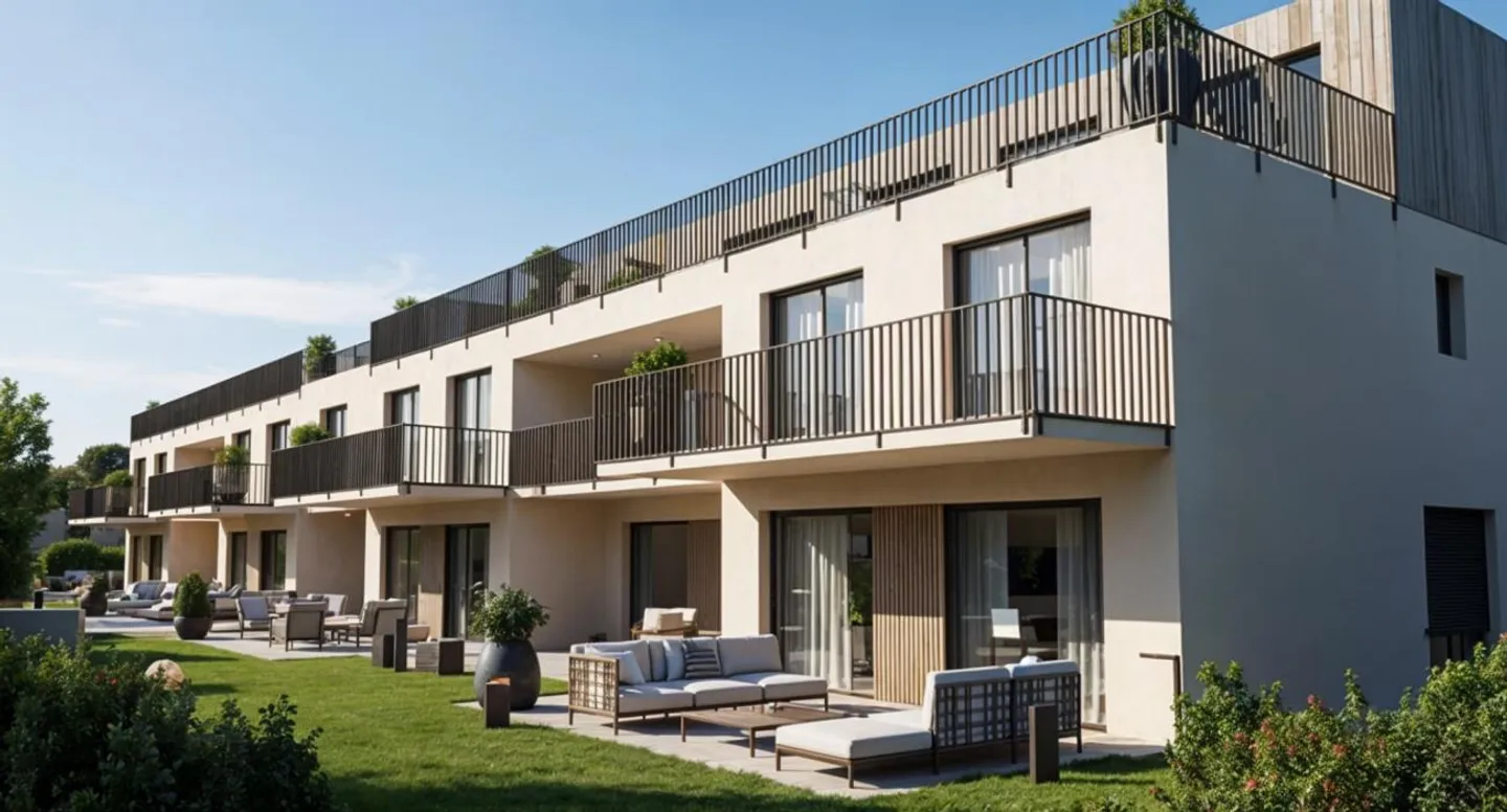 Appartement de jardin moderne de 5,5 pièces avec chambre principale, salle de bain attenante, ... - Photo 26 sur 29