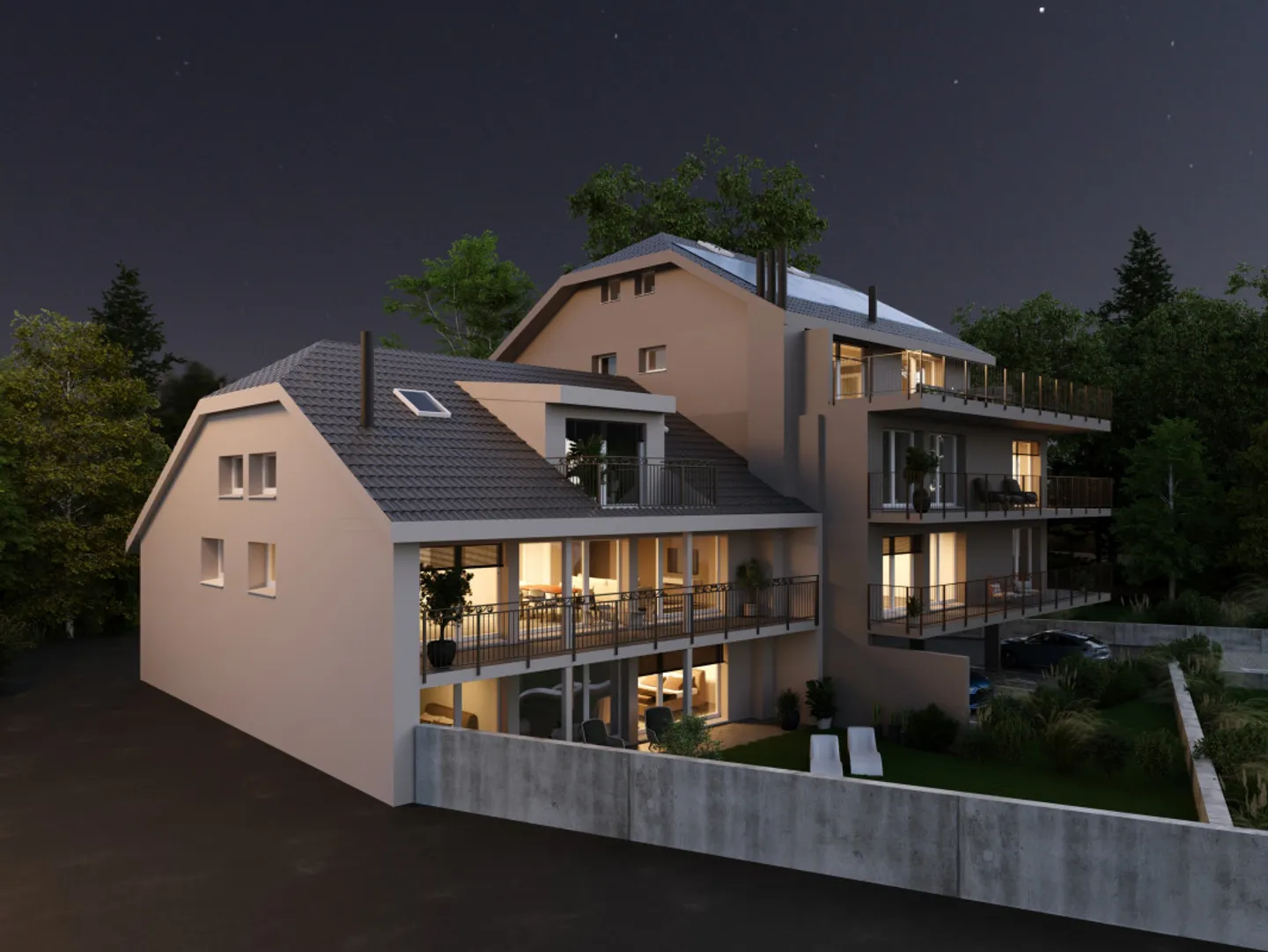 The perfect alliance between the authentic and the contemporary, 4.5 rooms, 145 m² - Photo 1 of 11