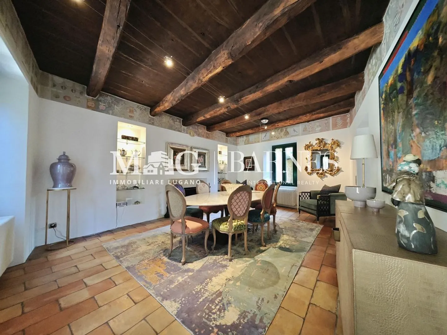 Elegant designer villa with garden near the center of Lugano - Photo 6 of 24