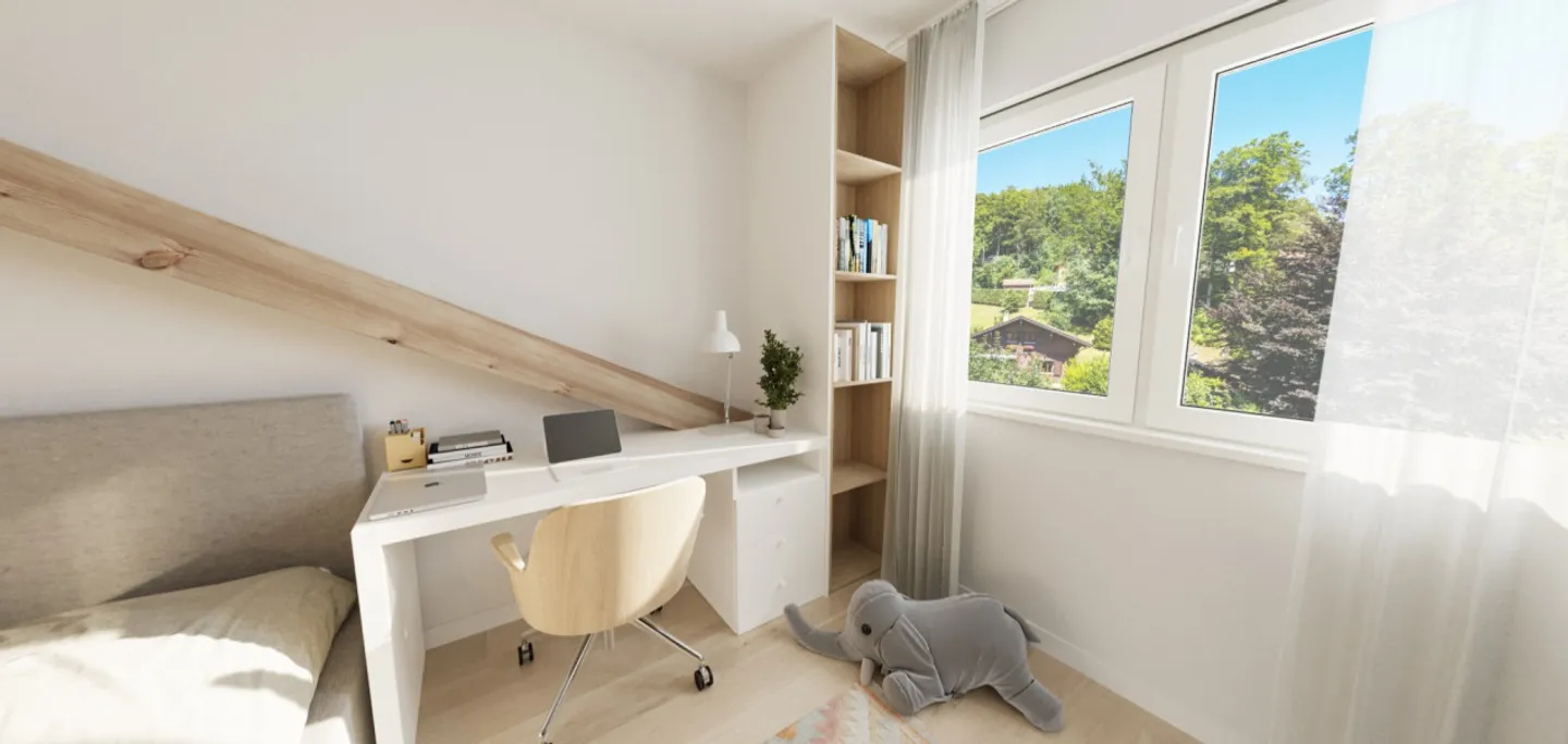 The perfect alliance between the authentic and the contemporary, 4.5 rooms, 145 m² - Photo 9 of 11