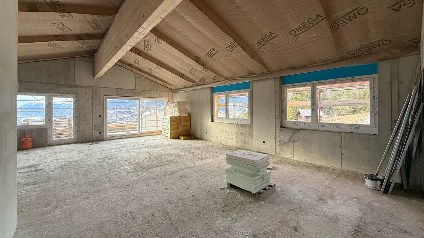 Grand appartement 4.5 pièces neuf (2ème étage - Attique) - Lens - Photo 1 sur 9