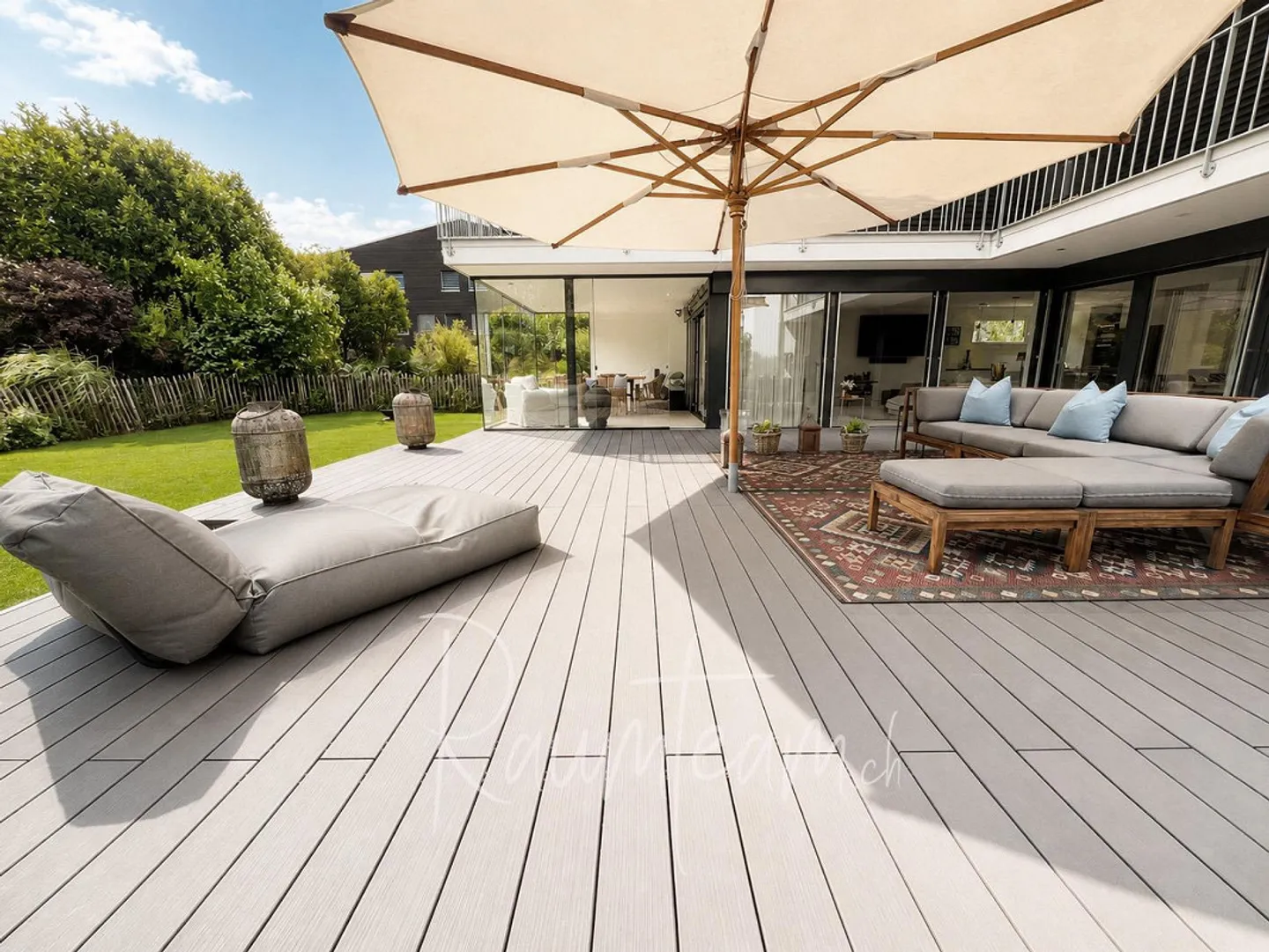 Luxuriöse Gartenwohnung in Bottighofen - Foto 2 von 9