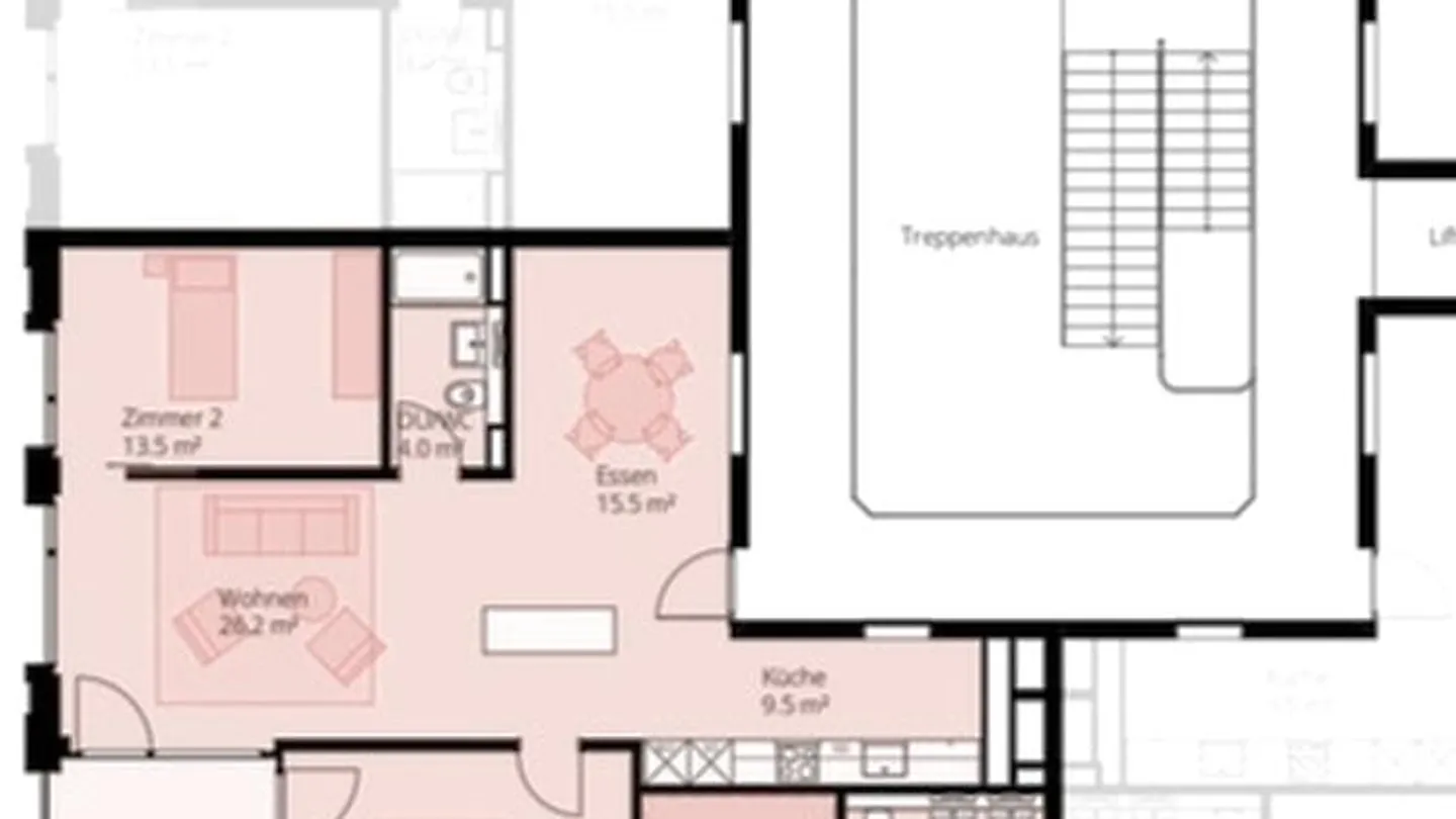 3½ ZI-WOHNUNG IN WINTERTHUR, MÖBLIERT, TEMPORÄR - Foto 10 von 10