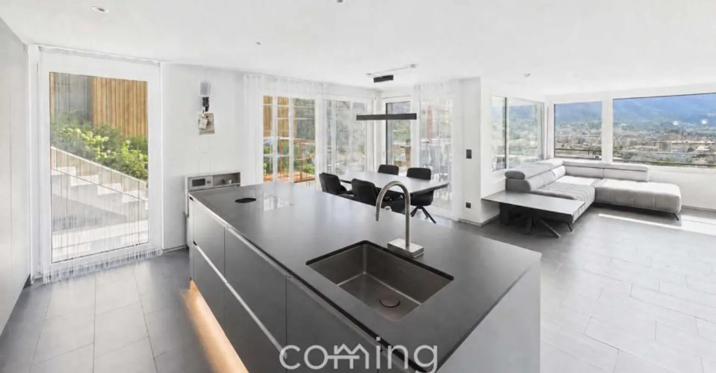 Newly Built Single-Family Home with Great Mountain View in Naters - Photo 1 of 13