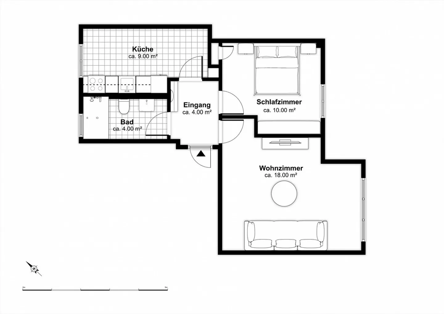 In the Heart of Zurich - Charming 2-Room Apartment near Lochergut - Photo 6 of 6