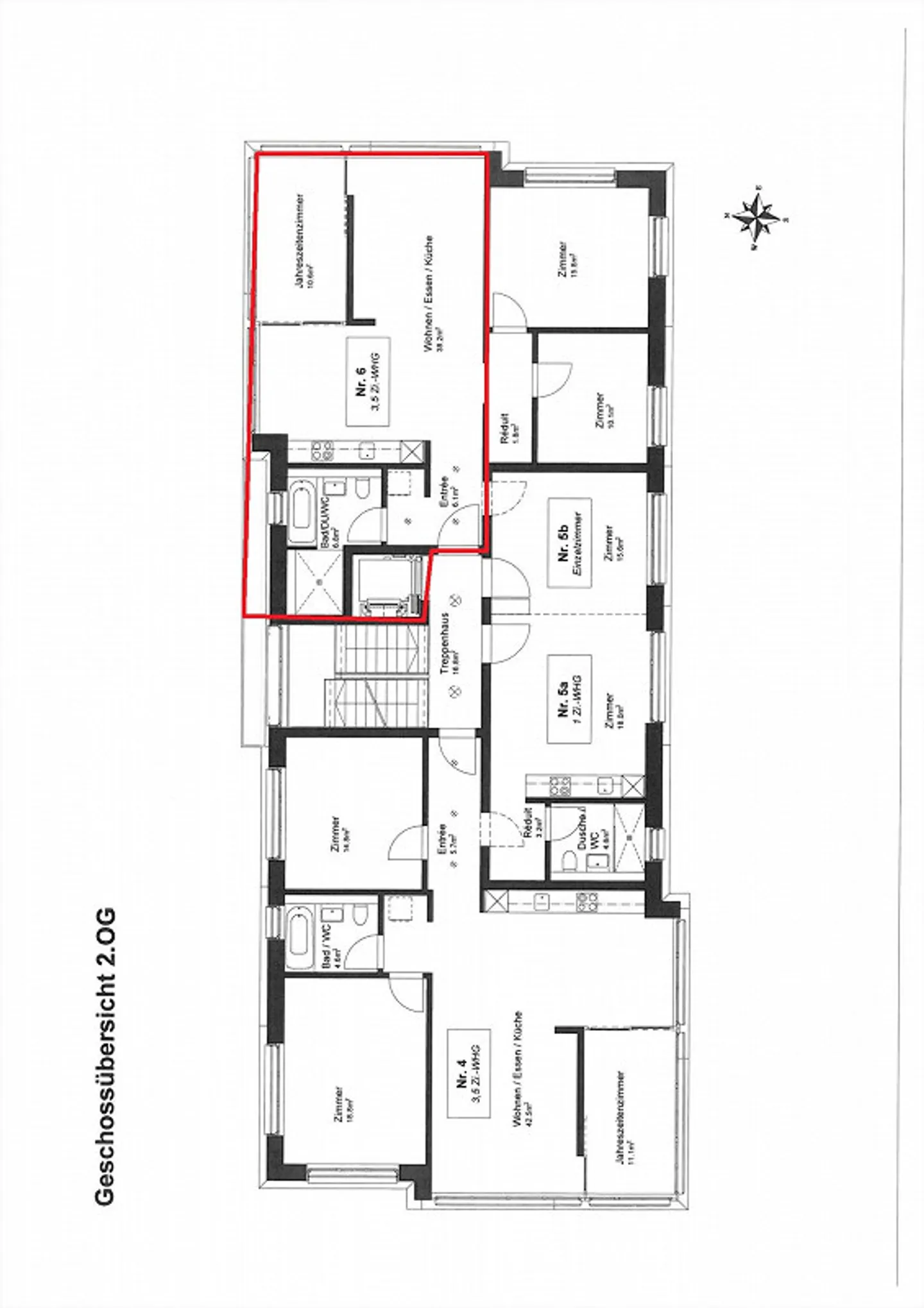 Appartement neuf de 3,5 pièces attrayant en emplacement central - Photo 10 sur 10