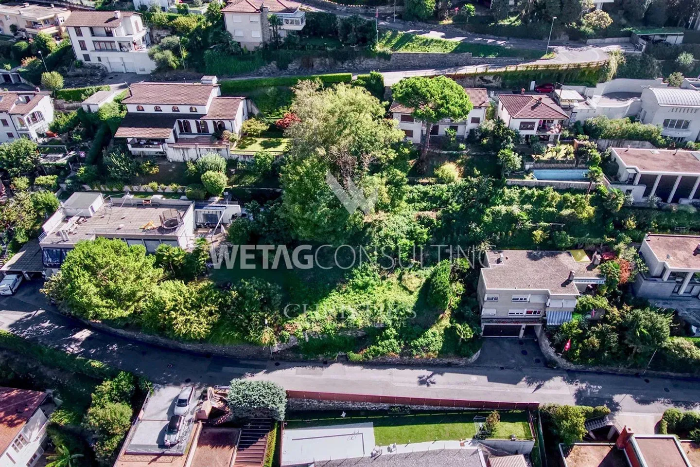For sale in Lugano-Viganello plot with approved building permit - Photo 6 of 6