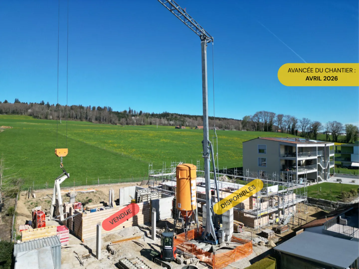 Villa contigua 5.5 stanze a Lussy FR - Foto 5 di 14